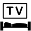 Chambre avec télévision